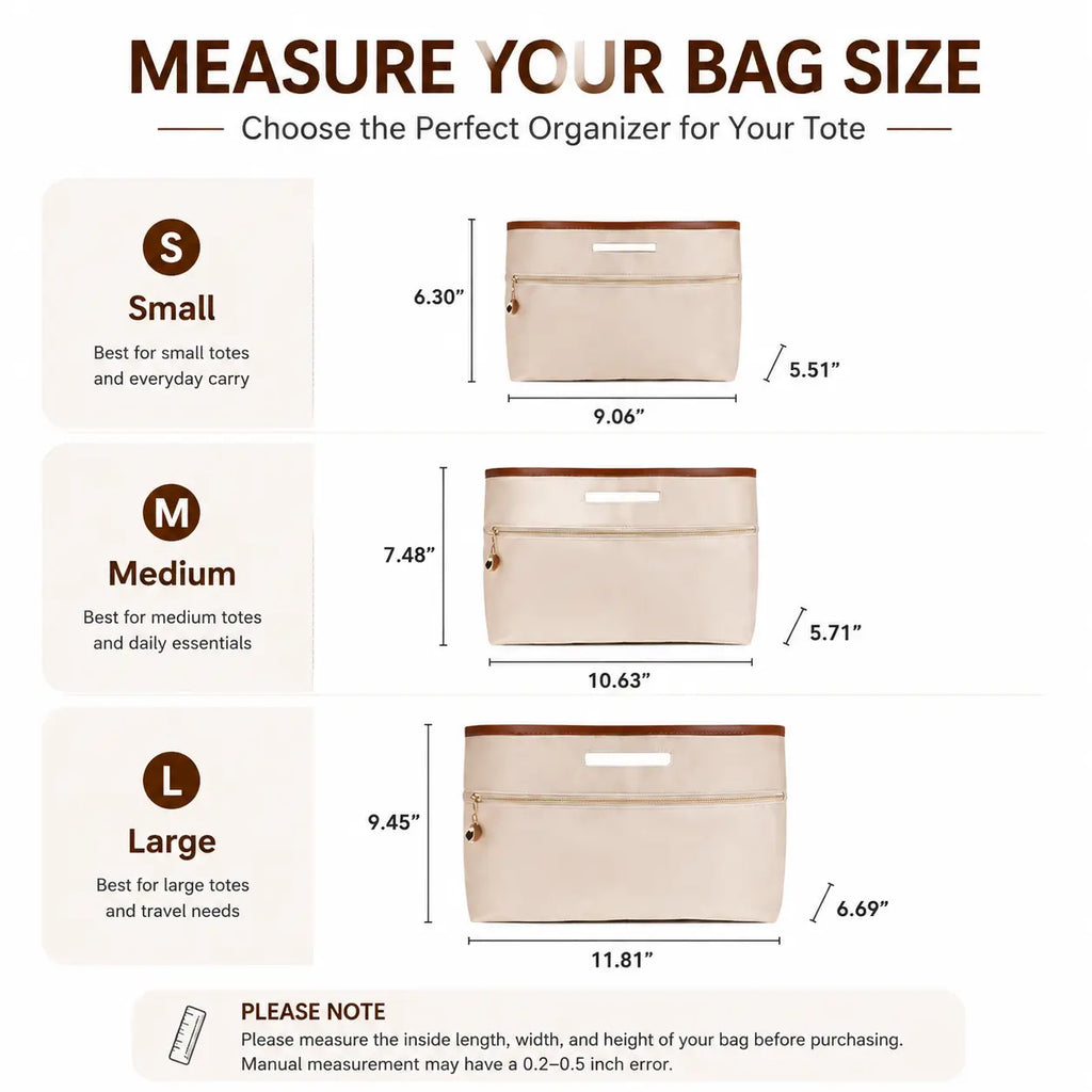 Handbag Organizer With Handle