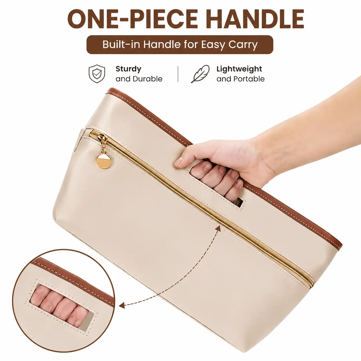 Handbag Organizer With Handle