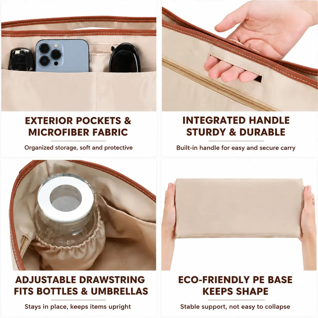 Handbag Organizer With Handle